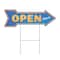 Signmission Open Arrow Yard Sign Funny Home Decor 30in Wide C-ARROW10-999693 - alternate 1